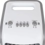 Detailansicht des Bedienfelds vom Luftkühler Cool Air LK-8026 mit Schaltern für Swing, Kühlung und Leistungsstufen.