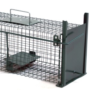 Moorland Safe Lebendfalle mit 2 Eingängen, geeignet für Ratten, Marder und Mäuse.
