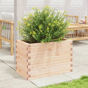 vidaXL Pflanzkübel 70x40x45,5 cm Massivholz Kiefer 847263