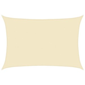vidaXL Sonnensegel 160 g/m² Creme 5x7 m HDPE 311192
