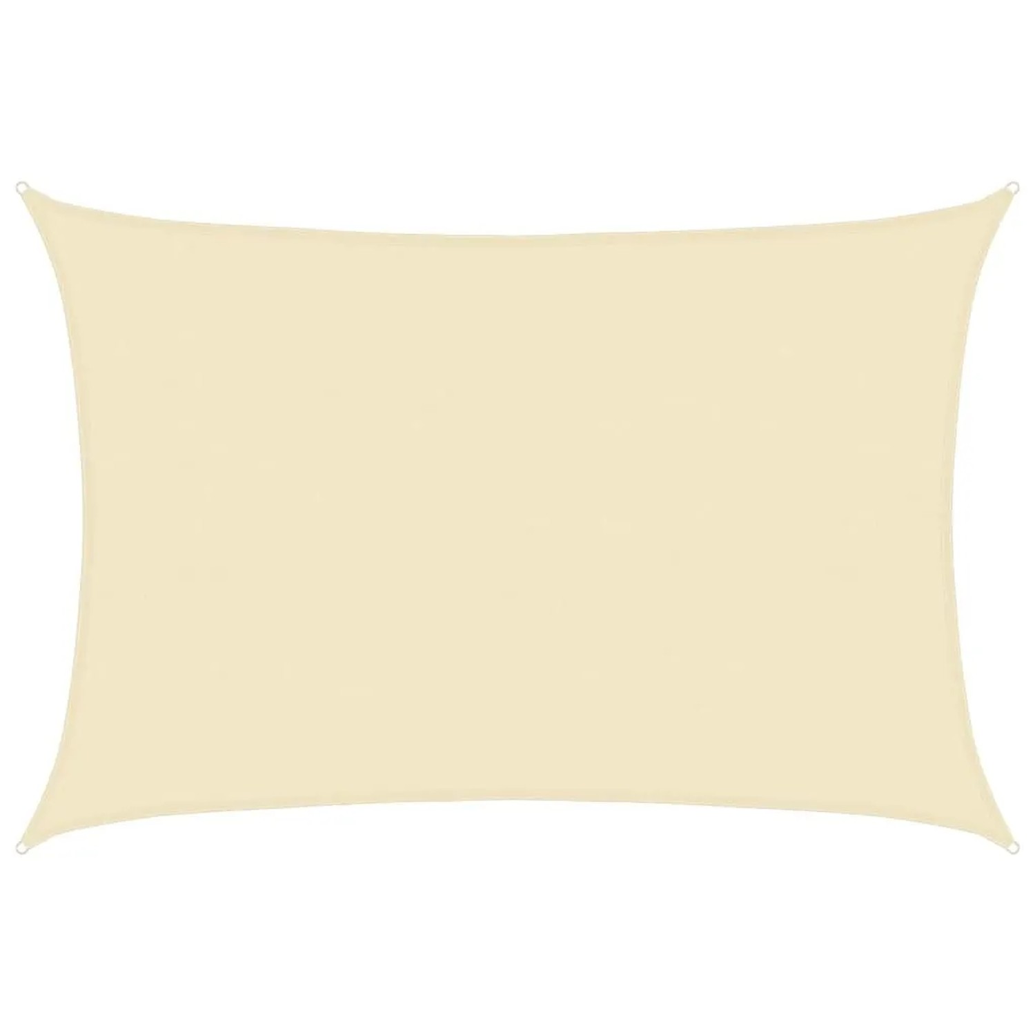 vidaXL Sonnensegel 160 g/m² Creme 5x7 m HDPE 311192
