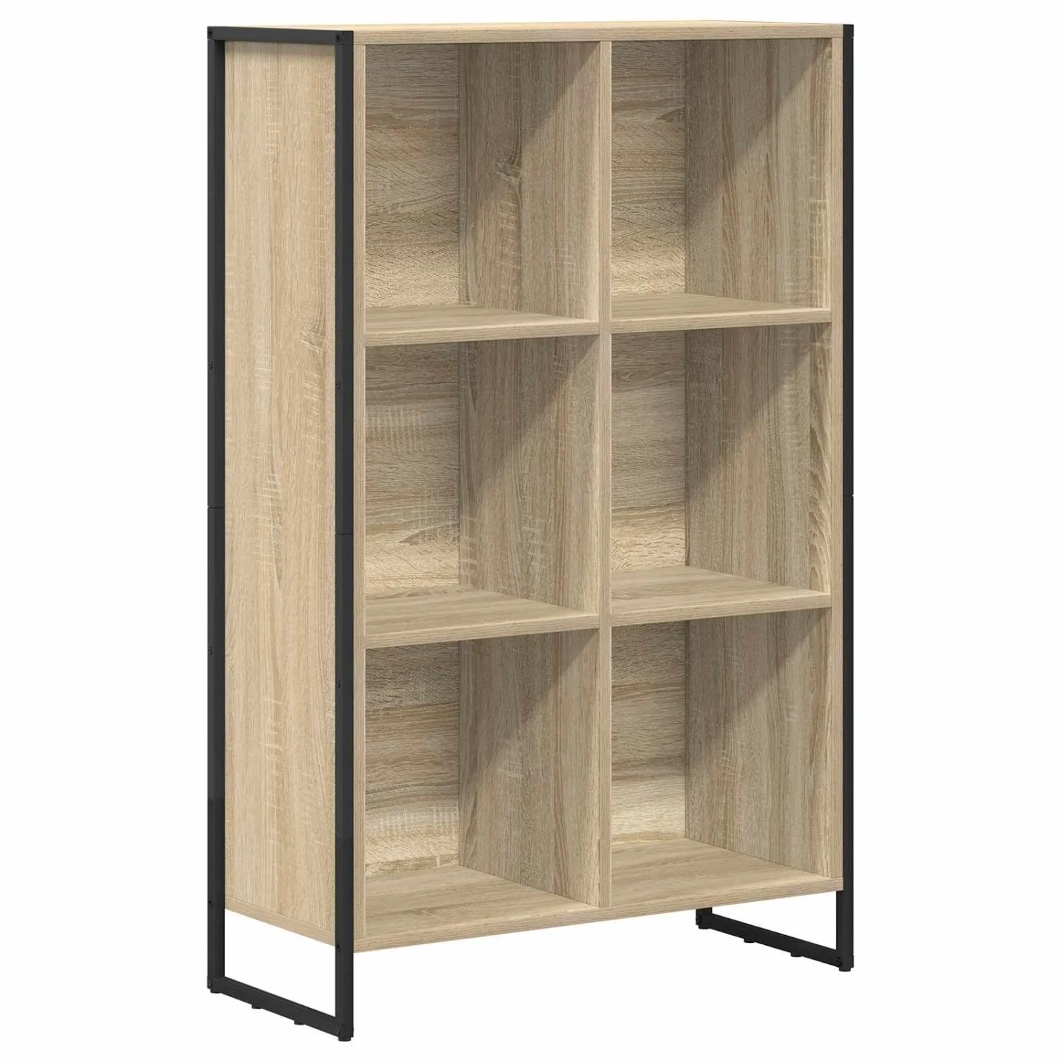 vidaXL Bücherregal Sonoma 99,5 x 30 x 108,5 cm Holzwerkstoff 886535 günstig online kaufen