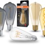 Osram LED-Leuchtmittel E27 Edisonform, verschiedene Ausführungen. Vintage-Look, dimmbar.