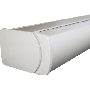 Detailaufnahme der silbernen Kassettenmarkise VC 1000 von Spettmann.