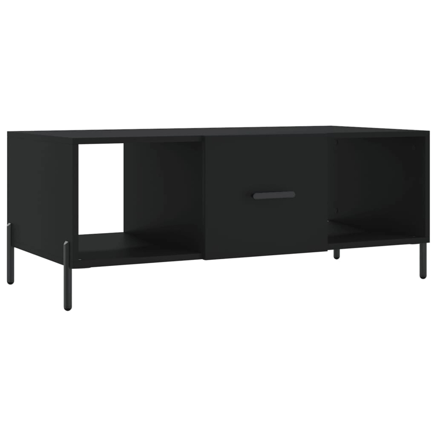 vidaXL Couchtisch Schwarz 102x50x40 cm Holzwerkstoff Modell 10 günstig online kaufen