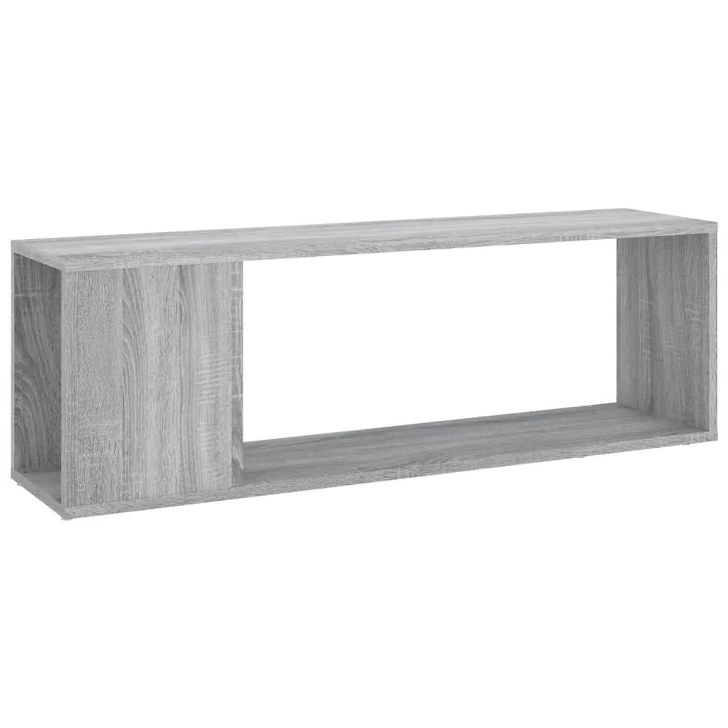 vidaXL TV-Schrank Grau Sonoma 100x24x32 cm Holzwerkstoff 816036 günstig online kaufen