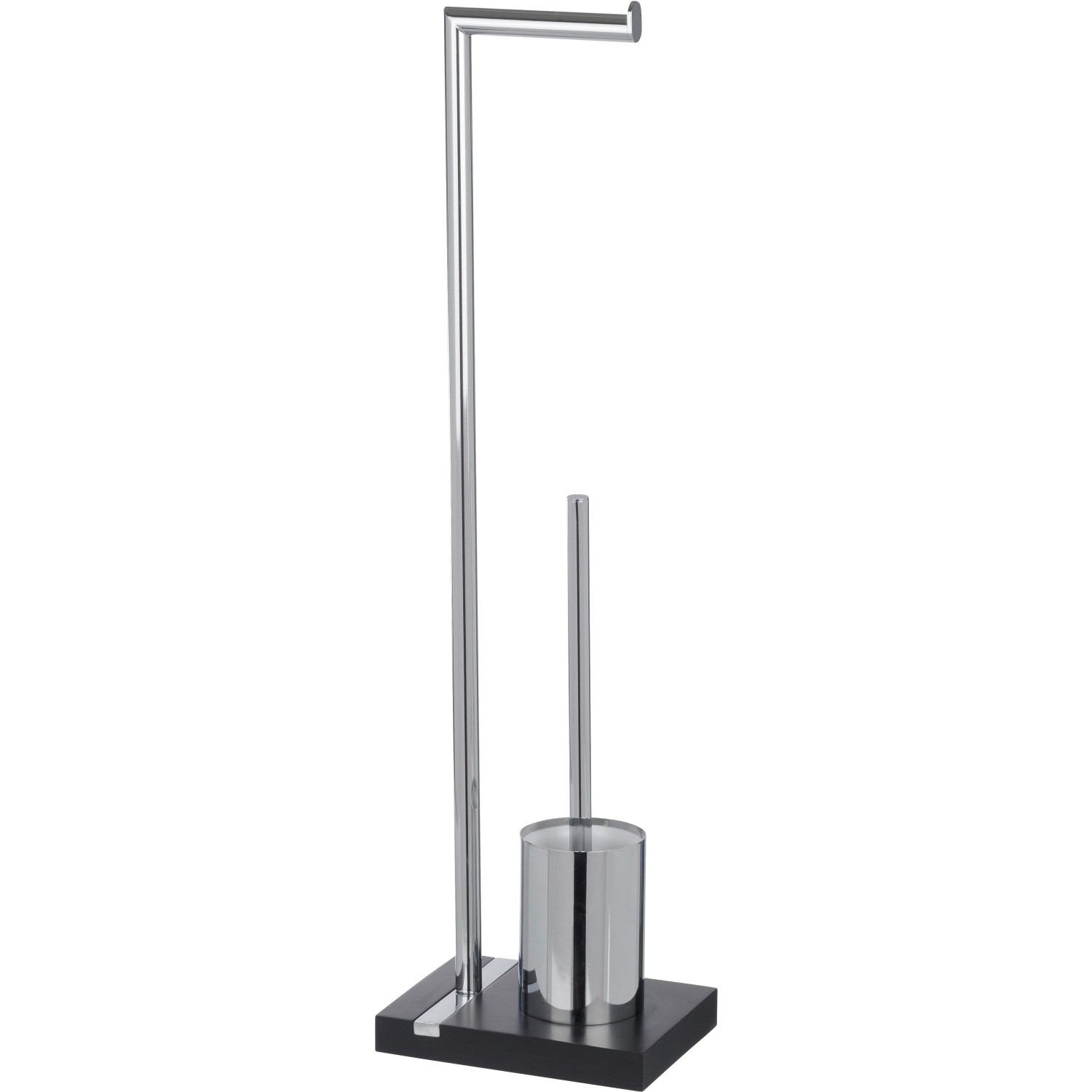 Wenko Stand WC-Garnitur Noble Schwarz