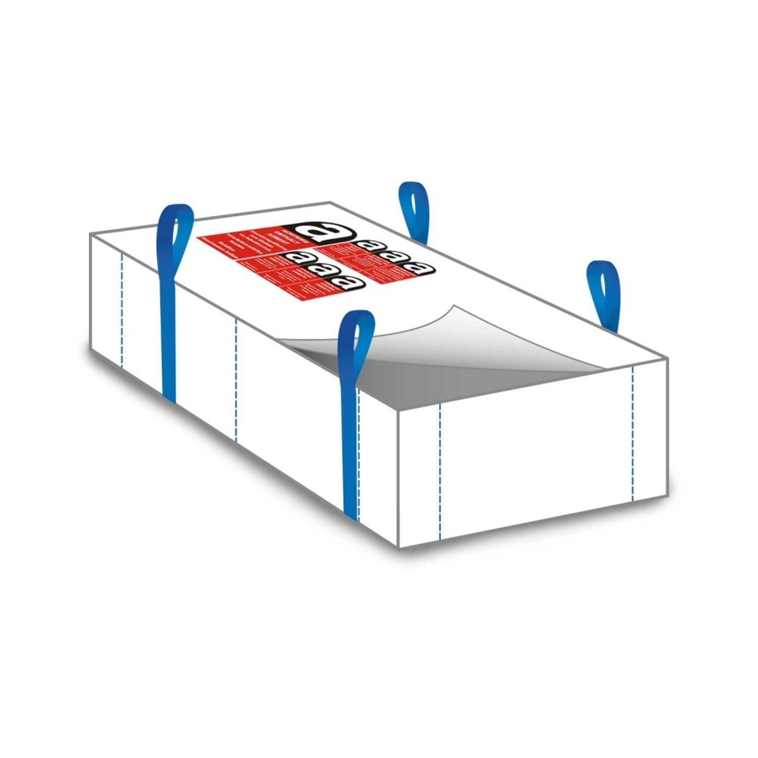 Klasebo PLATTEN BAG FüR Asbest 260 X 125 X 30 Cm Tragkraft 1000 Kg