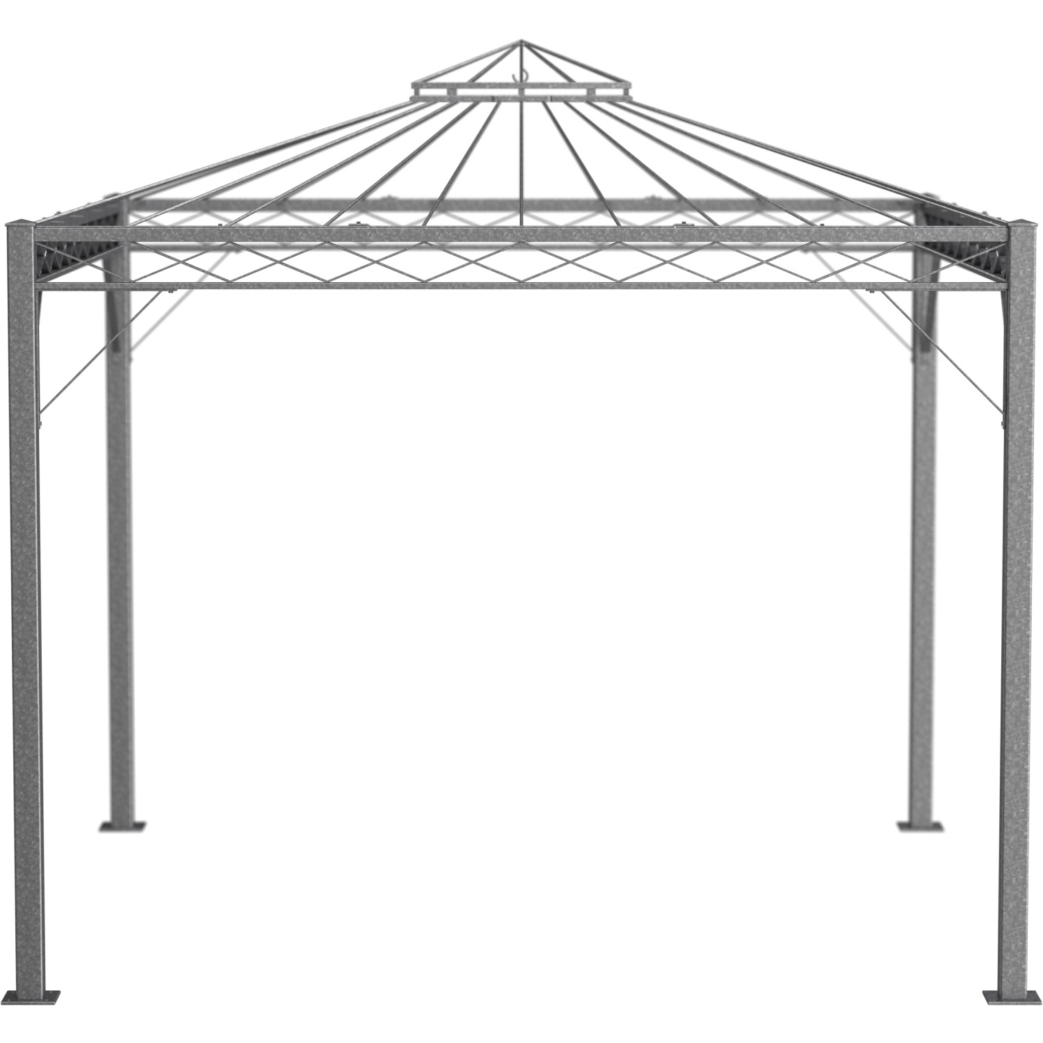 Eleo Pavillon Trento 269 cm x 308 cm x 308 cm Feuerverzinkt