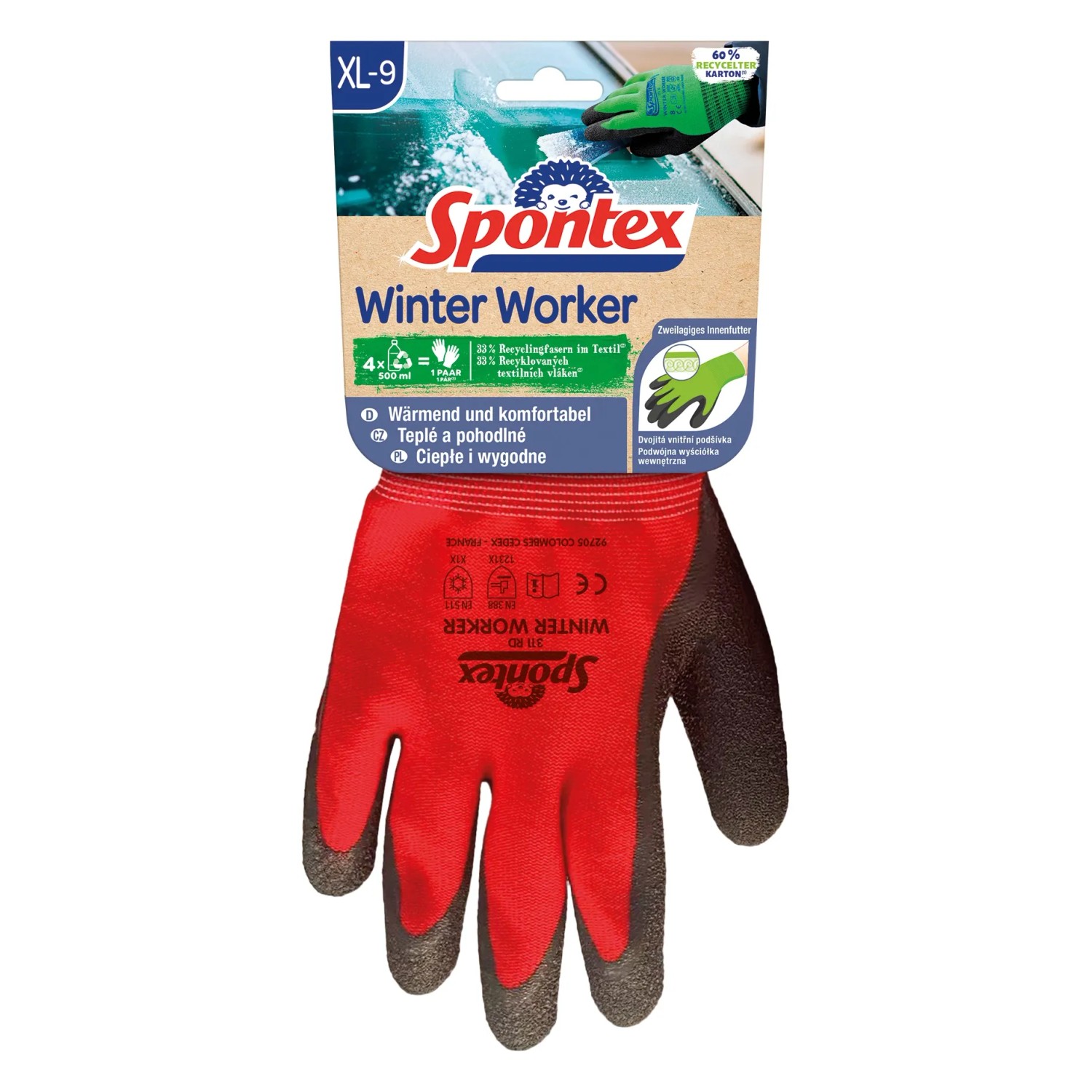 Spontex Arbeitshandschuhe Winter Worker Gr. 9 kaufen bei OBI