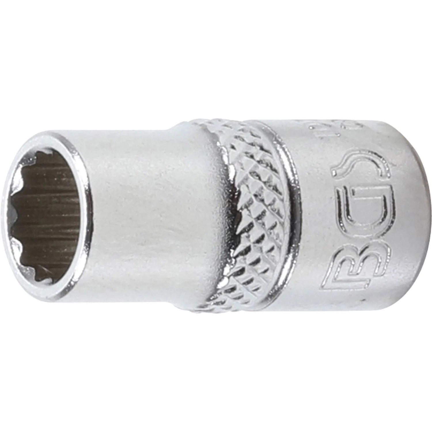 BGS Steckschlüssel Einsatz Zwölfkant Antrieb Innenvierkant 6 3 Mm  1 4 Zoll  SW 7 Mm 10777