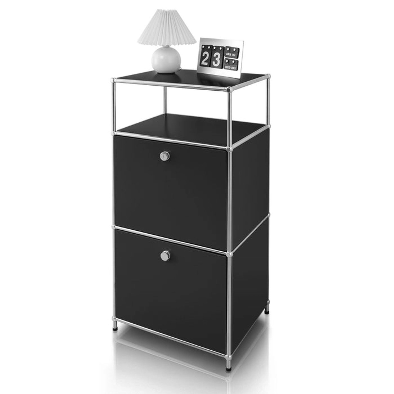 Floordirekt Metallregal Concept Epure MK-120 Verchromt 50 x 40 x 103 cm Sch günstig online kaufen