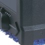 Detailaufnahme der Oase Aquarius Universal 440i Zimmerbrunnenpumpe, Teichpumpe mit blauem Filterschwamm.