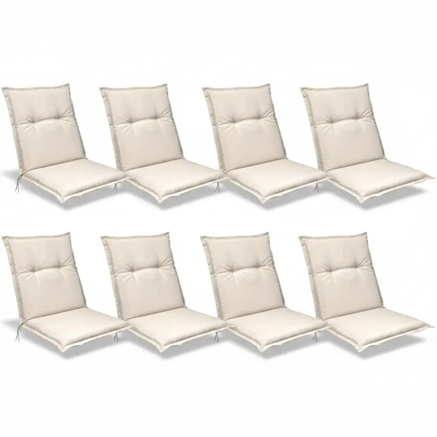 Beautissu Base NL Niederlehner 100x50x6cm Natur 8tlg