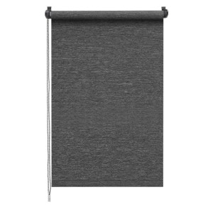 Sekey Seitenzugrollo Uni Klemmfix Lichtschutz ohne Bohren Grau 60x130cm