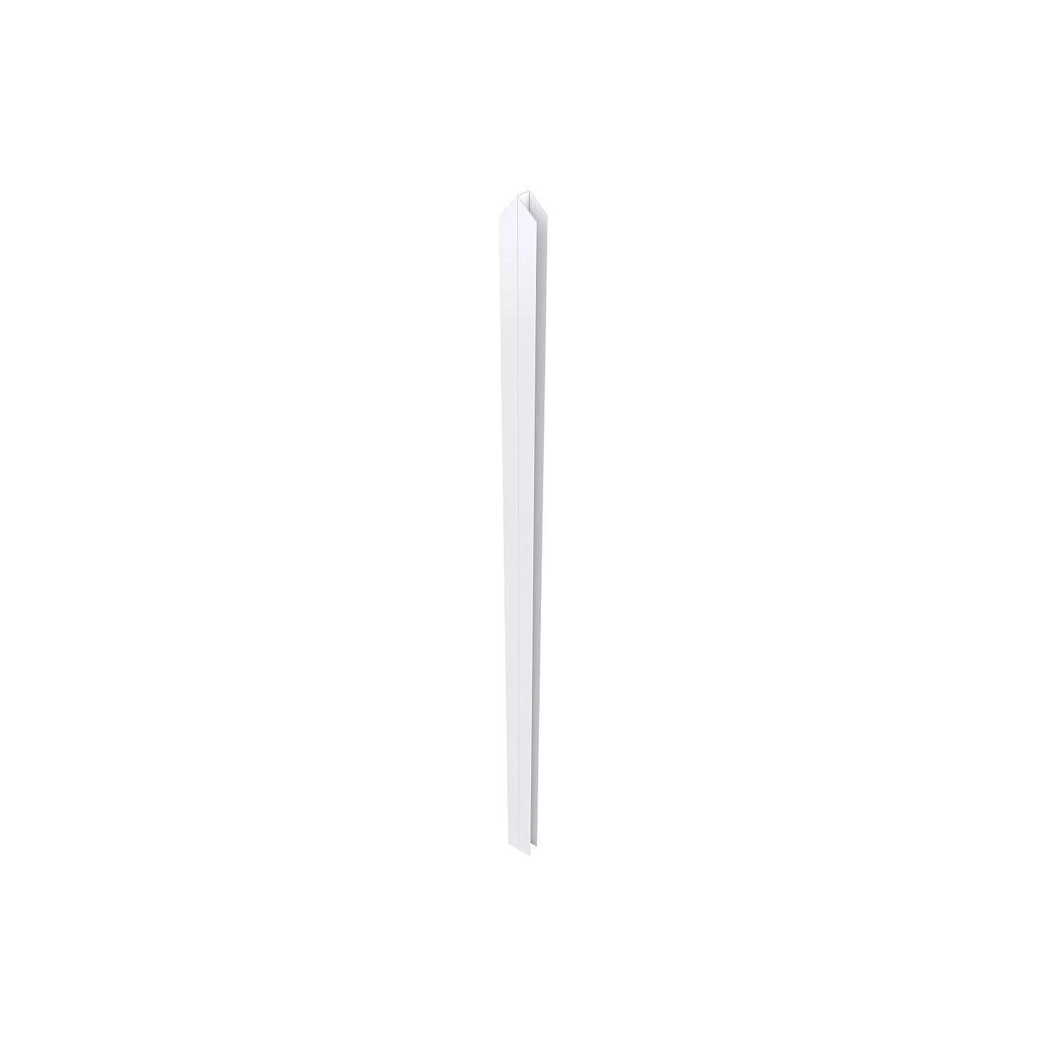 Vente-unique Zubehör Für Glaswände Tolleson Weiß 4.4 Cm