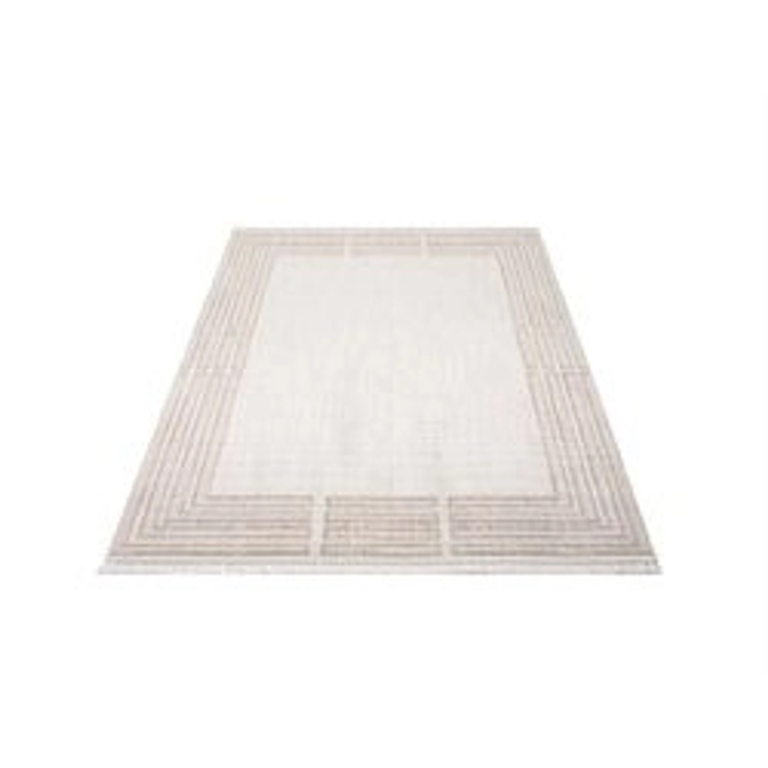 payé Teppich Klassiko 68 Fransen 200x290 cm Pink