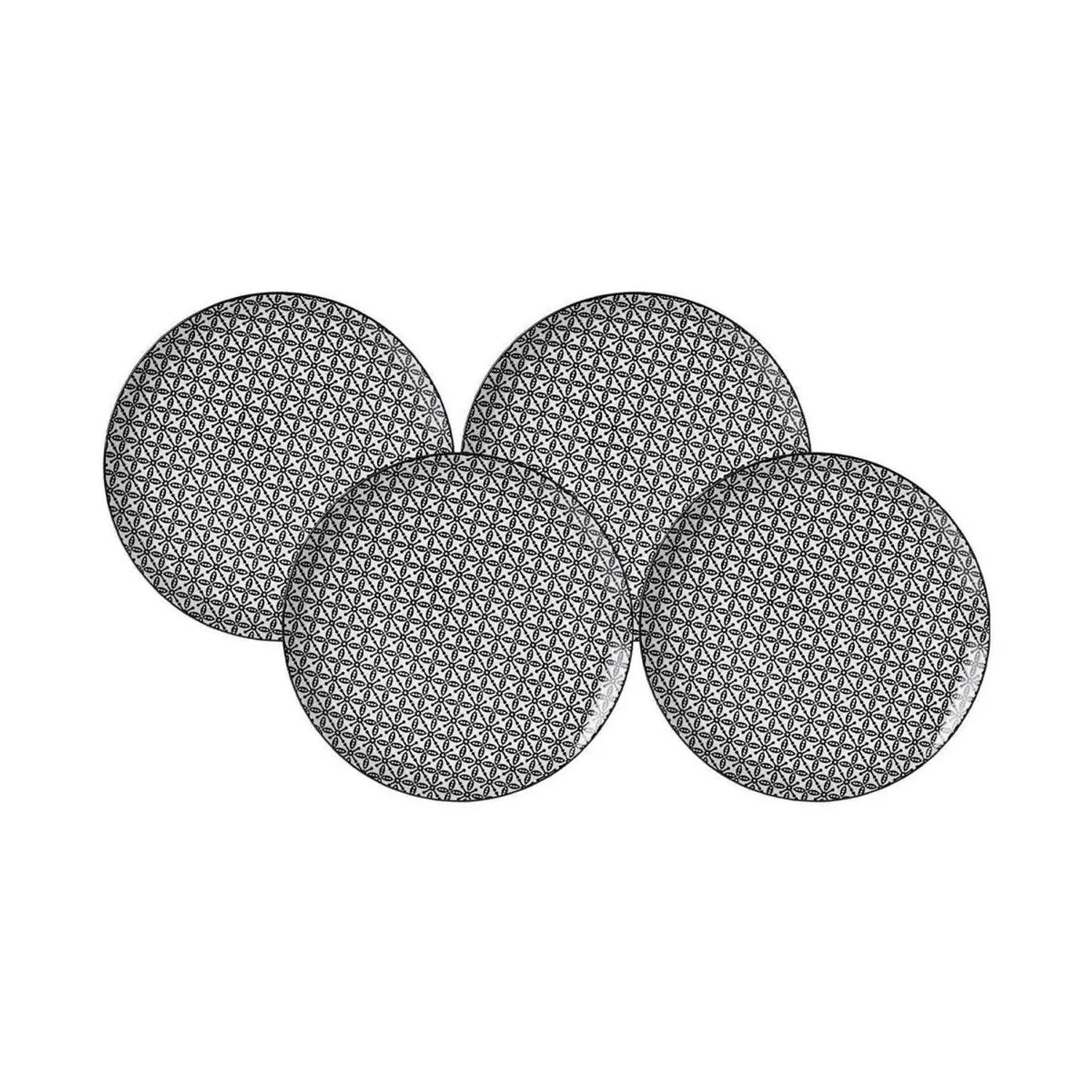 Ritzenhoff & Breker Takeo Leaves Speiseteller 26,5 cm 4er Set