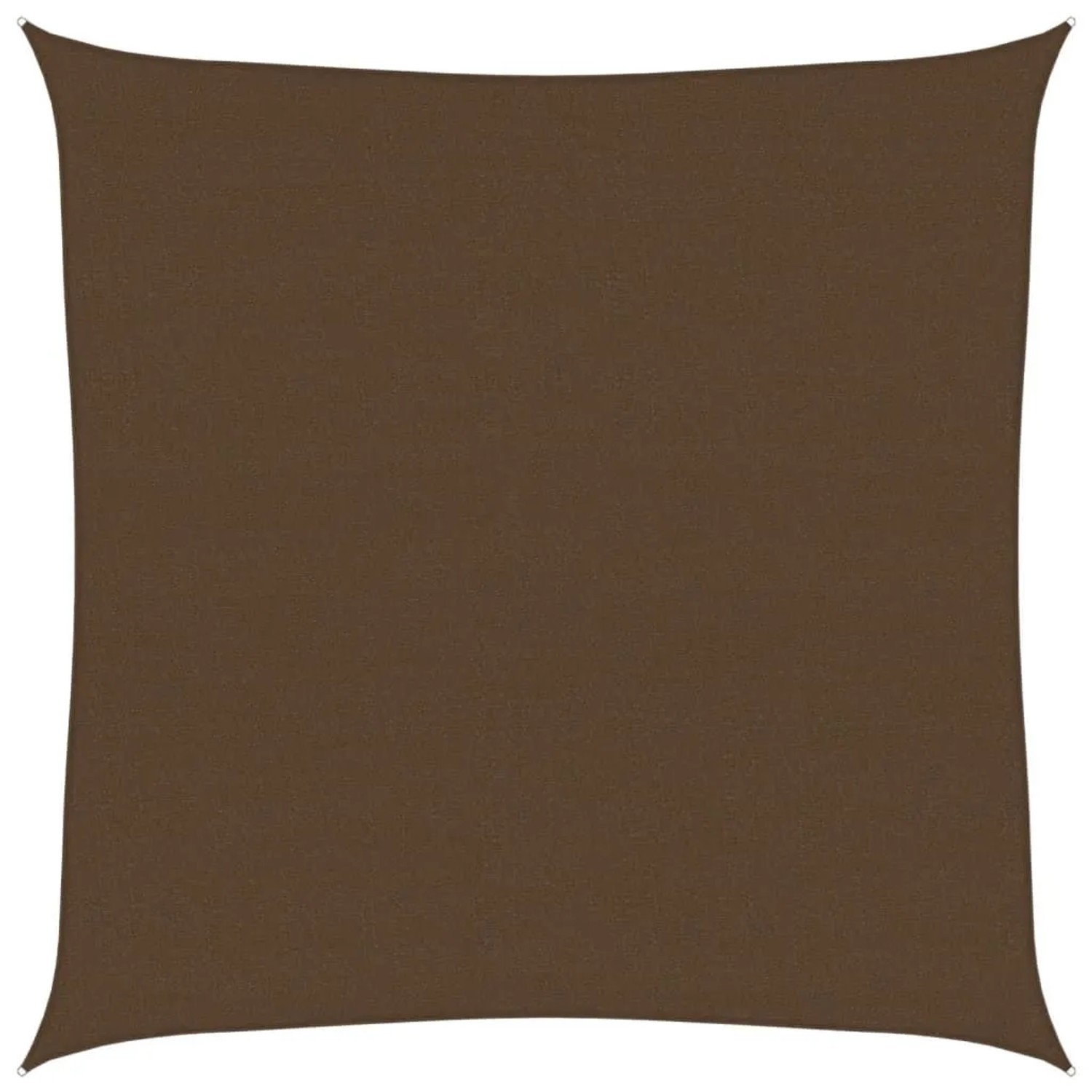 vidaXL Sonnensegel 160 g/m² Braun 4x4 m HDPE 311771
