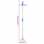 vidaXL Bodenabzieher-Stiel 119,5 cm Stahl und Kunststoff 4008374_5