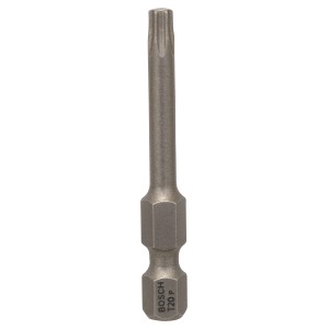 Bosch Extra Hard Schrauberbit T20, 49 mm, für Schraubendreher und Bohrschrauber.