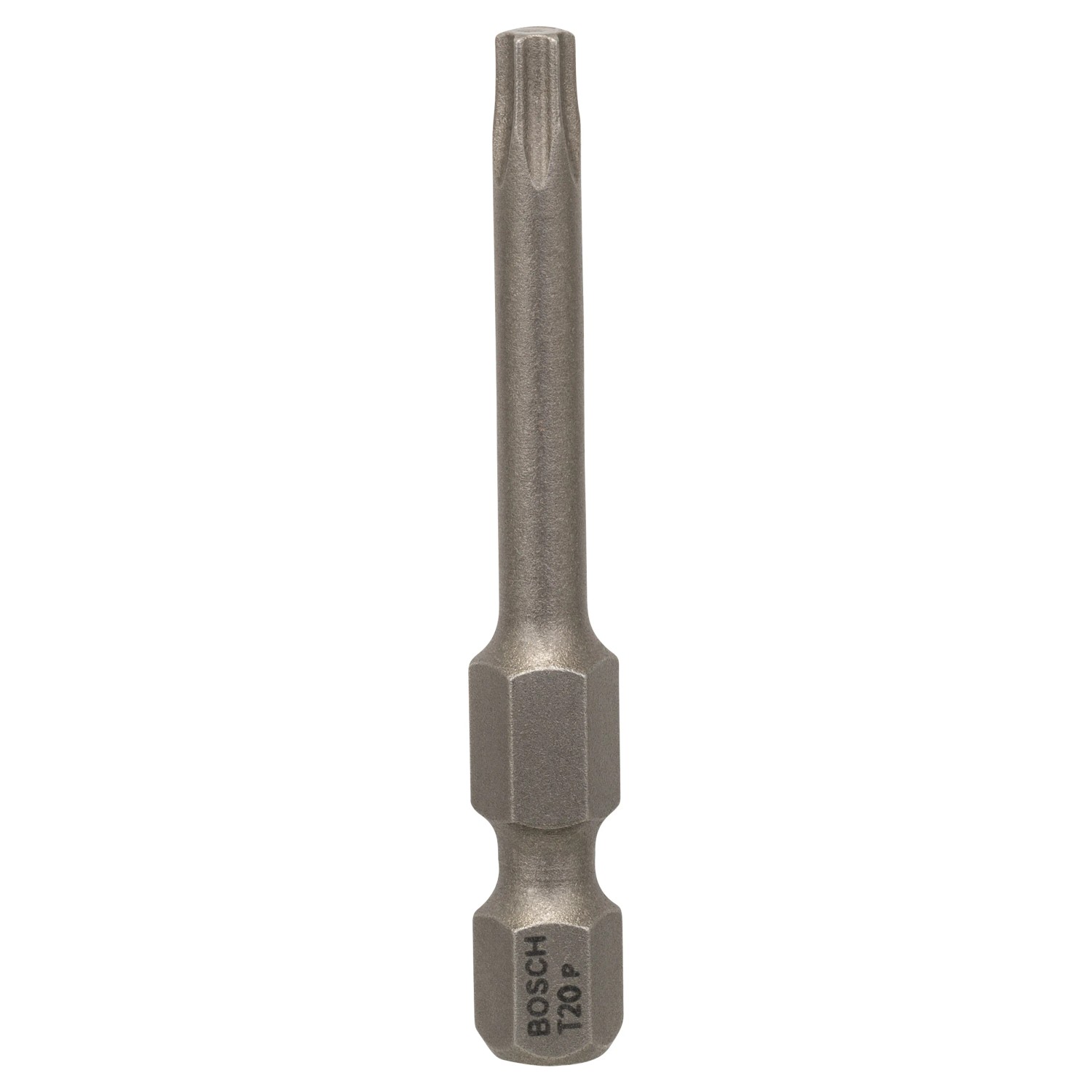 Bosch Extra Hard Schrauberbit T20, 49 mm, für Schraubendreher und Bohrschrauber.