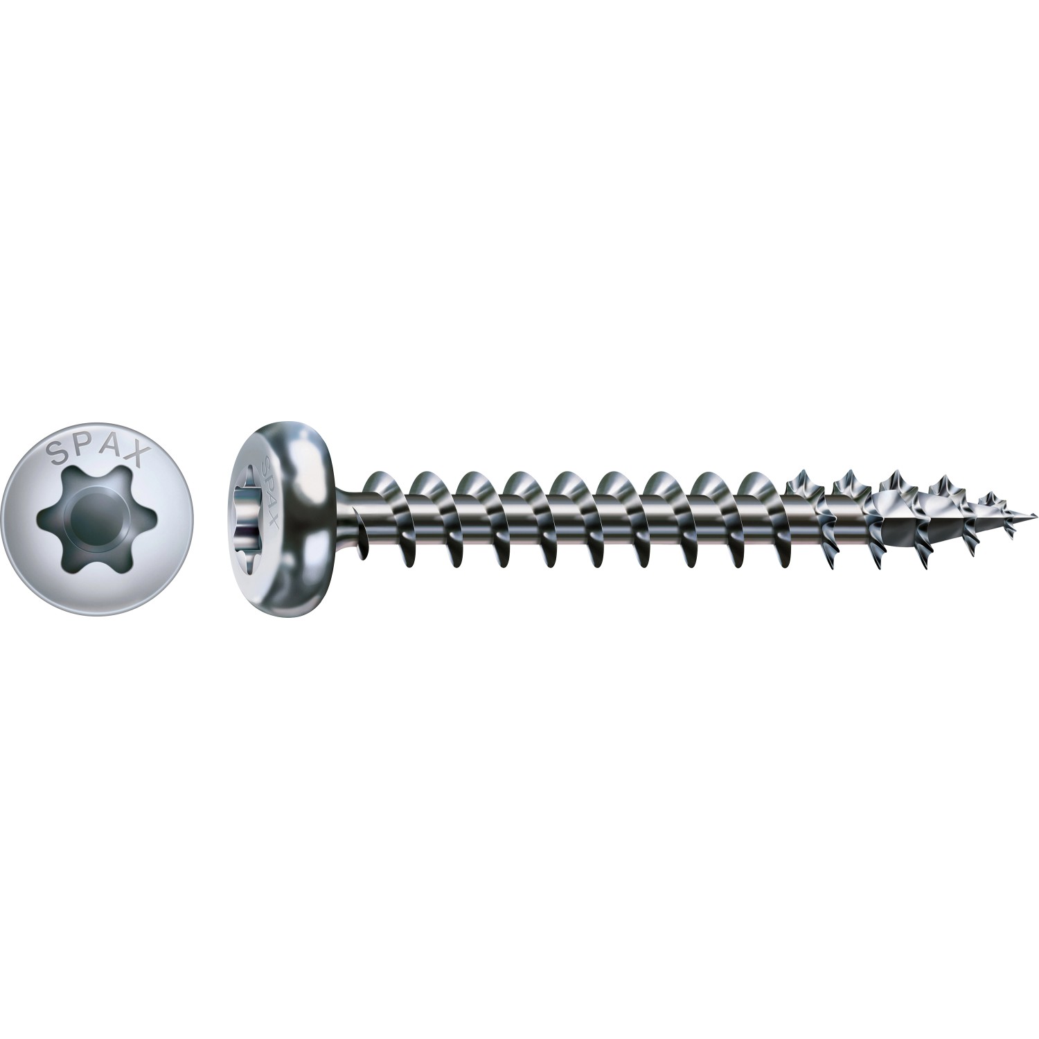 Spax Halbrundkopf Universalschraube T-Star plus-Antrieb Ø 3 mm x 10 mm 100 Stück