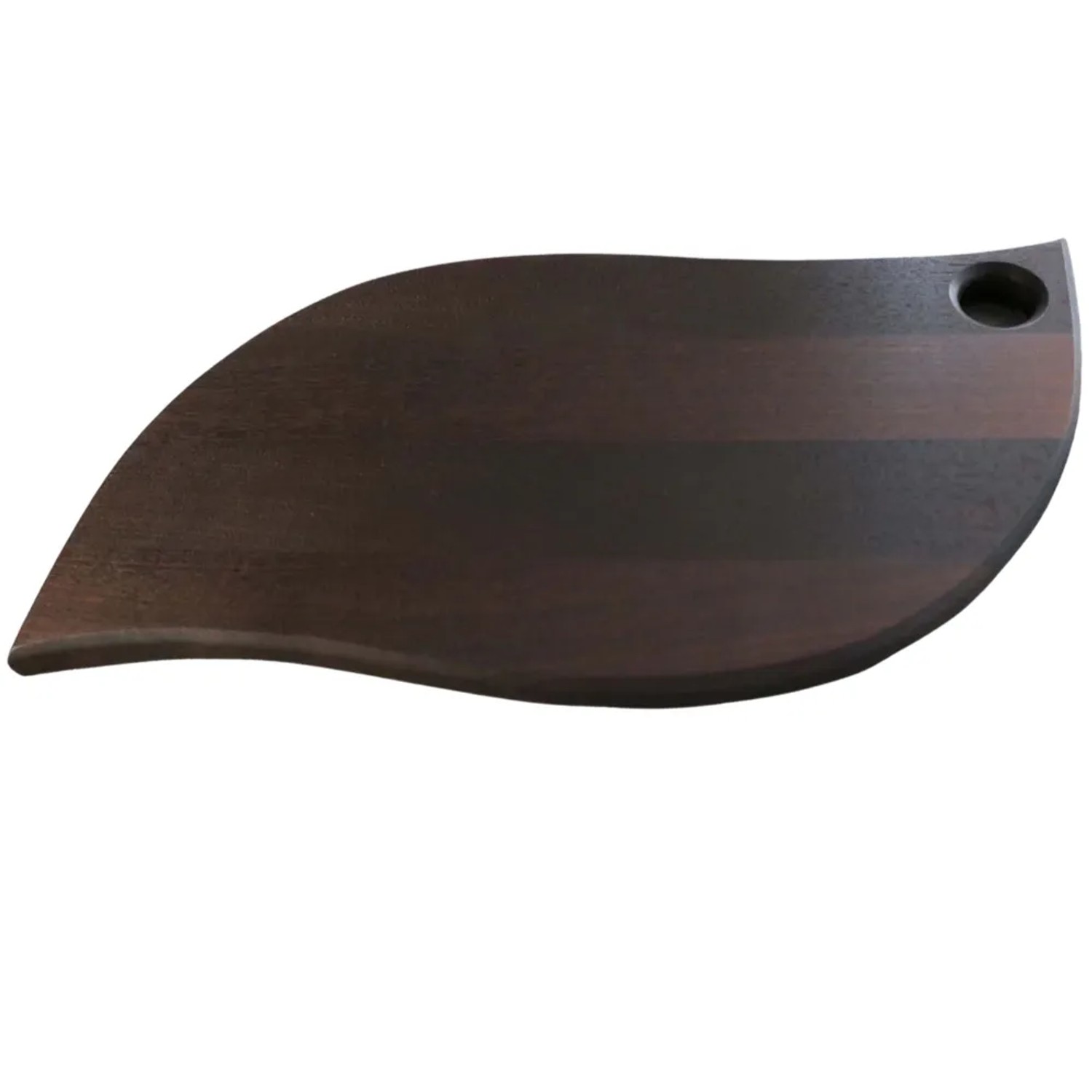 DELUKE Schneidebrett Holz Groß OLLI MIT GRIFF 39x18cm Birkenholz Brett Holzbrett Küchenbrett Servierbrett