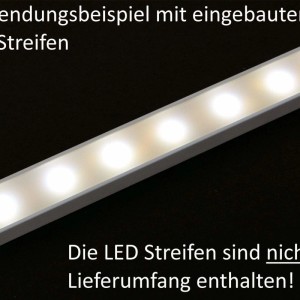 SOTECH LED Profil 11 Opal 1m für LED Streifen