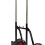 Profi-Stapelkarre mit PU-Reifen, klappbarer Ladefläche und Sicherheitsgriffen. Traglast bis 200 kg.