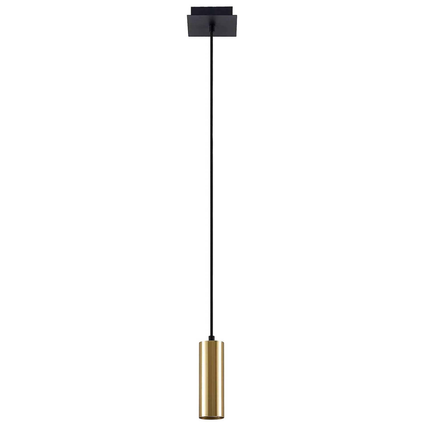 Lindby Pendelleuchte Raisan 9627452 Modern in Schwarz aus Metall 1-flammig günstig online kaufen