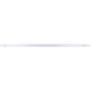 Weiße REV LED-Feuchtraumleuchte Super Slim, 150 cm, für Keller und Garage.