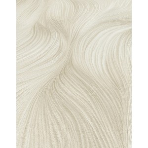 Beige-cremefarbene Vliestapete mit Wellenmuster (Waves of Light) von Erismann, Fashion for Walls.