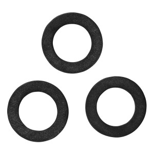 Gardena Flachdichtungen, 3er-Set für Anschlüsse & Kupplungen. Ersatzdichtungen für Gartenbewässerung.