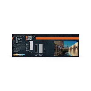 Osram Außenwandleuchte ENDURA Style Box Dunkelgrau
