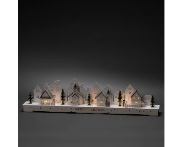 OBI Dioden bei 10 kaufen Warm-Weiße Konstsmide Holzsilhouette LED Dorf