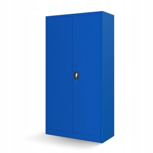 Blauer Jan Nowak Werkzeugschrank BRUNO, 185x92x50 cm, mit abschließbaren Türen.