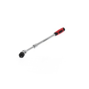 Gedore Gelenk-Teleskopknarre 12,5 mm (1/2) mit rotem Griff, ausziehbar und verstellbar.