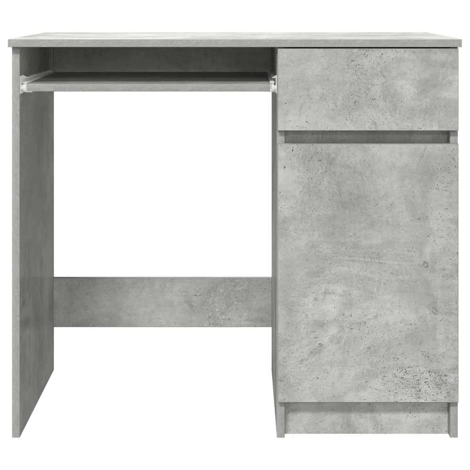 vidaXL Schreibtisch Betongrau 86x49x76 cm Holzwerkstoff 861826_6