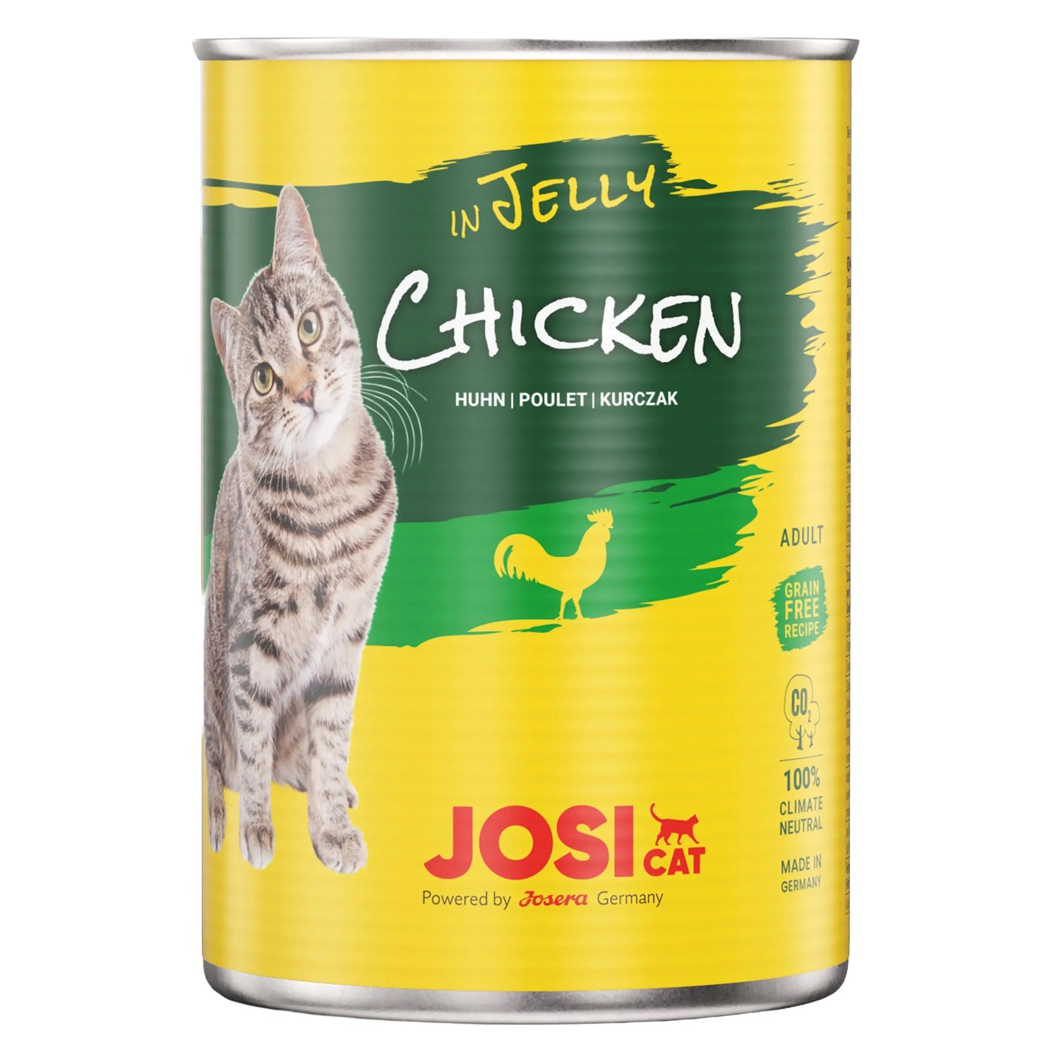 JosiCat Katzen-Nassfutter Chicken in Jelly 400 g