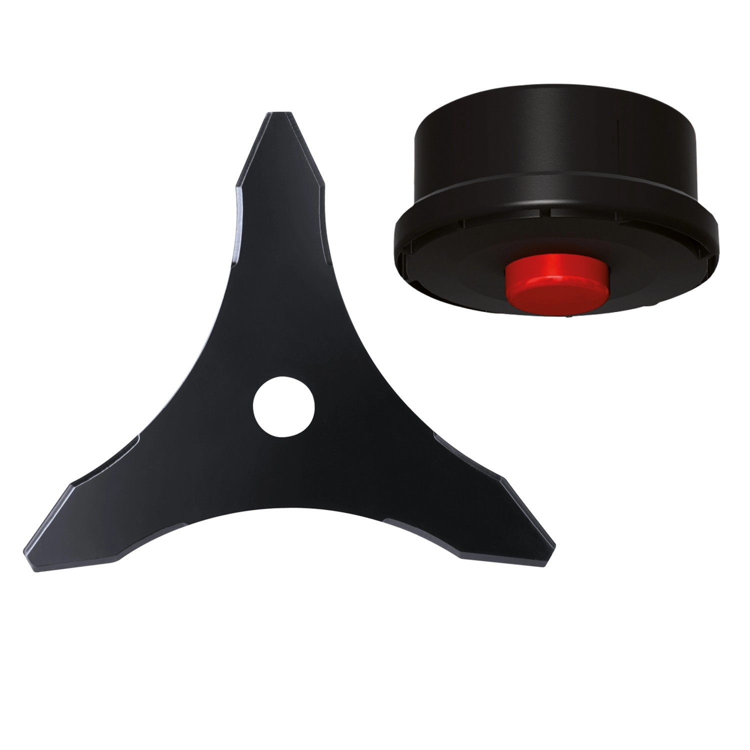 Messer und Fadenspule für Einhell Akku-Sense Agillo Akku-Trimmer.