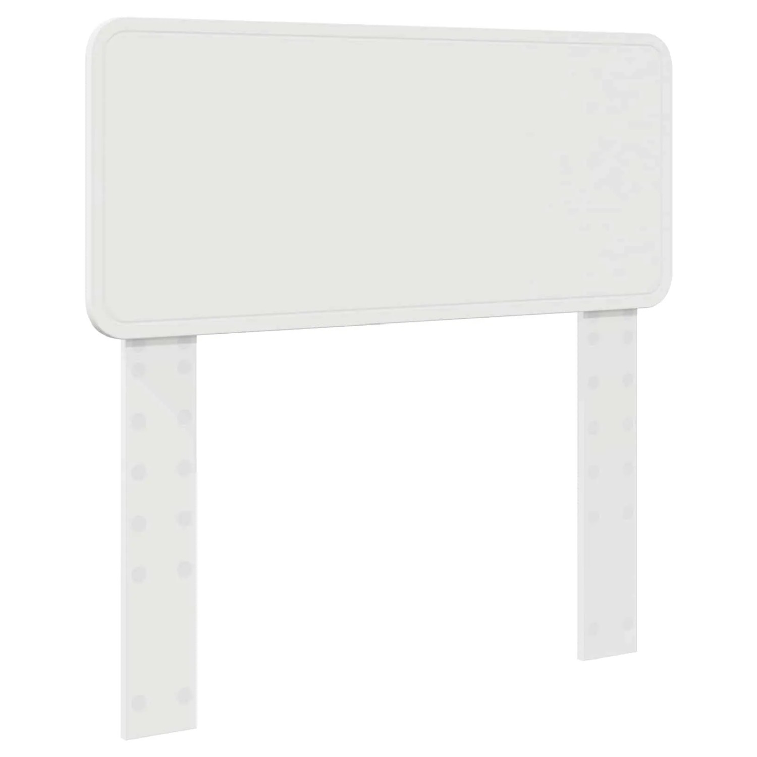 vidaXL Kopfteil mit Kopfteil Weiß 90 cm Holzwerkstoff 888583