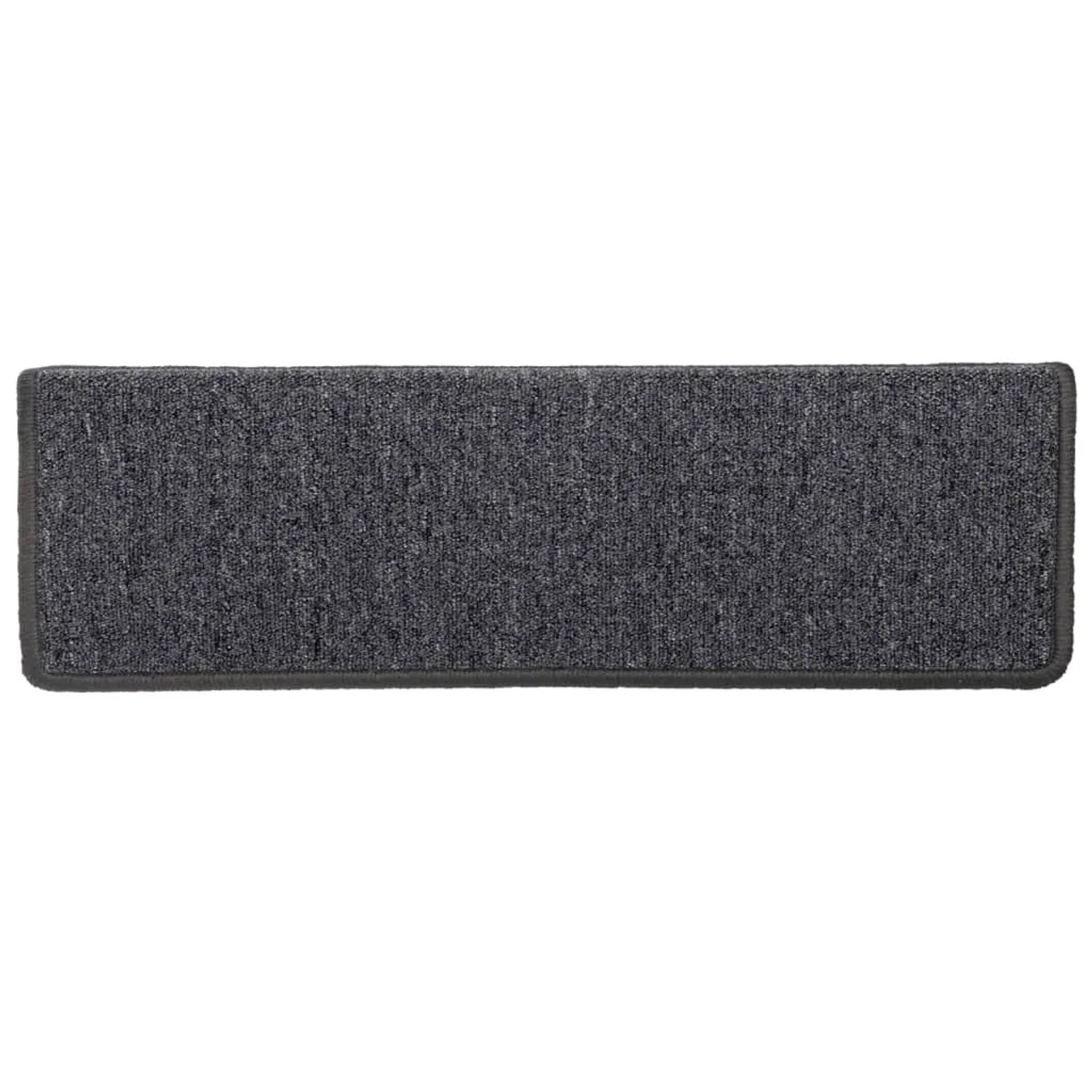 Graue VidaXL Stufenmatte, 65x21 cm, für Treppen, Set mit 15 Stück.
