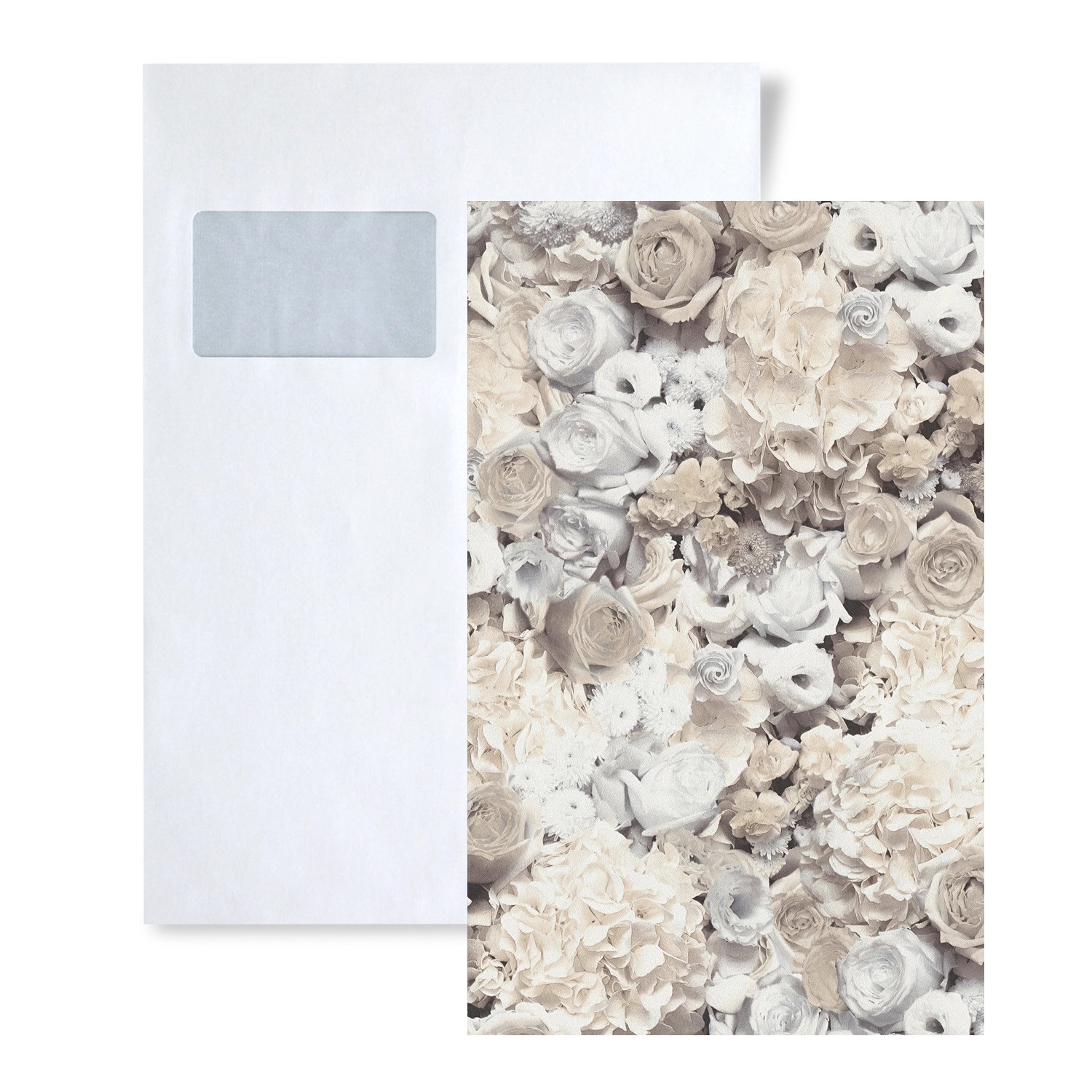 PROFHOME 1 MUSTERSTÜCK S-380083-GU DIN A4 MUSTER der Floral Tapete günstig online kaufen