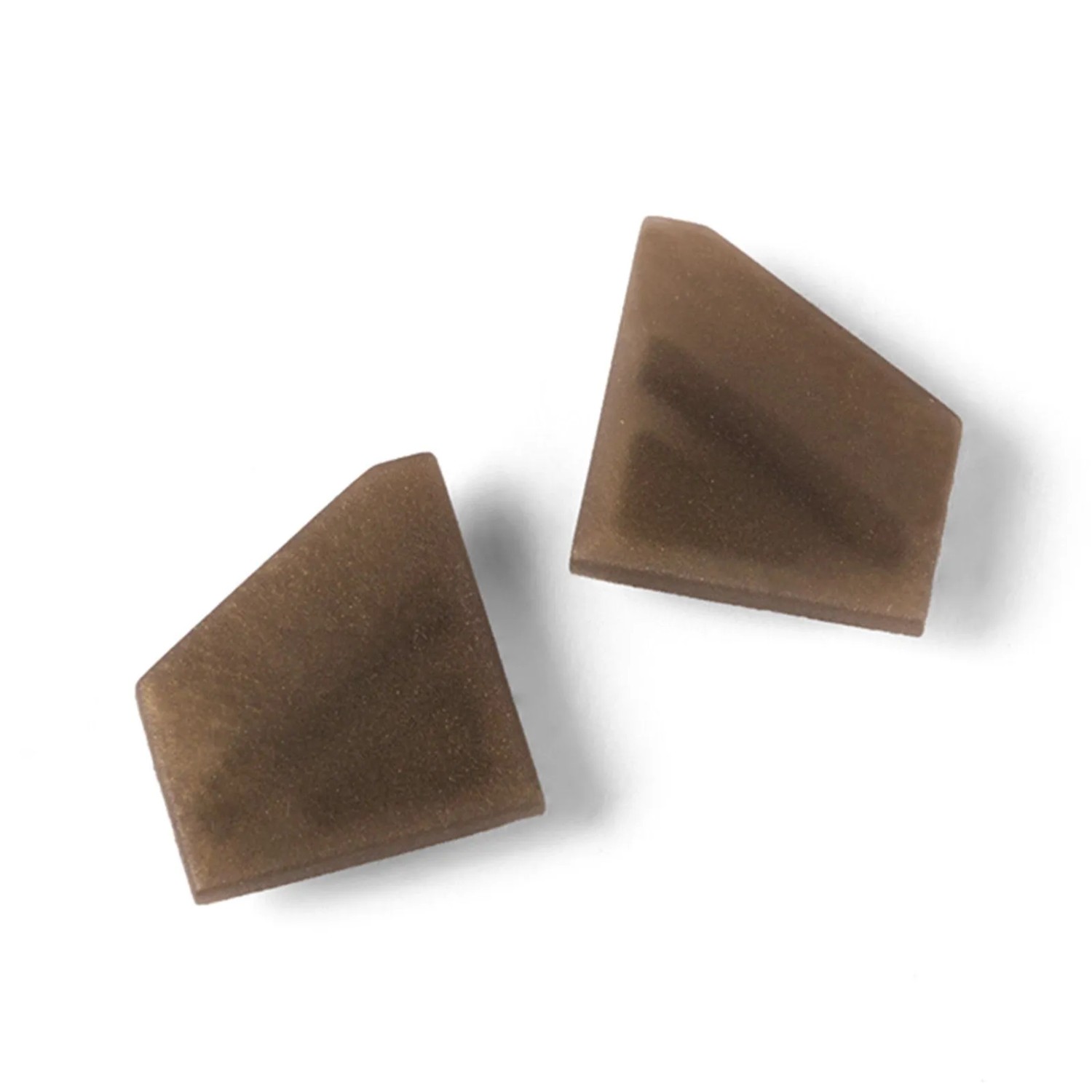 SOTECH LED Profil 66 Endkappenset Edelstahloptik