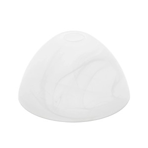 Orion Lightstyle Ersatzglas Lampenschirm E14. Alabaster Glas mit Marmorierung für Leuchten, Ø 170 mm.