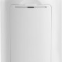 Elektrisches Thermostatventil HeimSync Bluetooth in Weiß, Detailansicht.