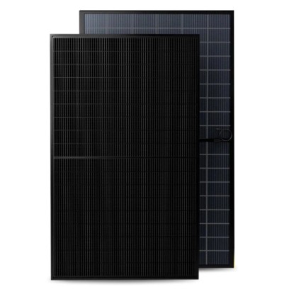Solakon Solarmodul 500W Bifaziales Monokristallines Solarpanel 40V Photovoltaik für Balkonkraftwerk PV-Anlage 2 Stück