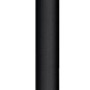 Schlanke, schwarze Ledvance Smart+ WiFi Stehleuchte für die Ecke, 80 cm hoch.