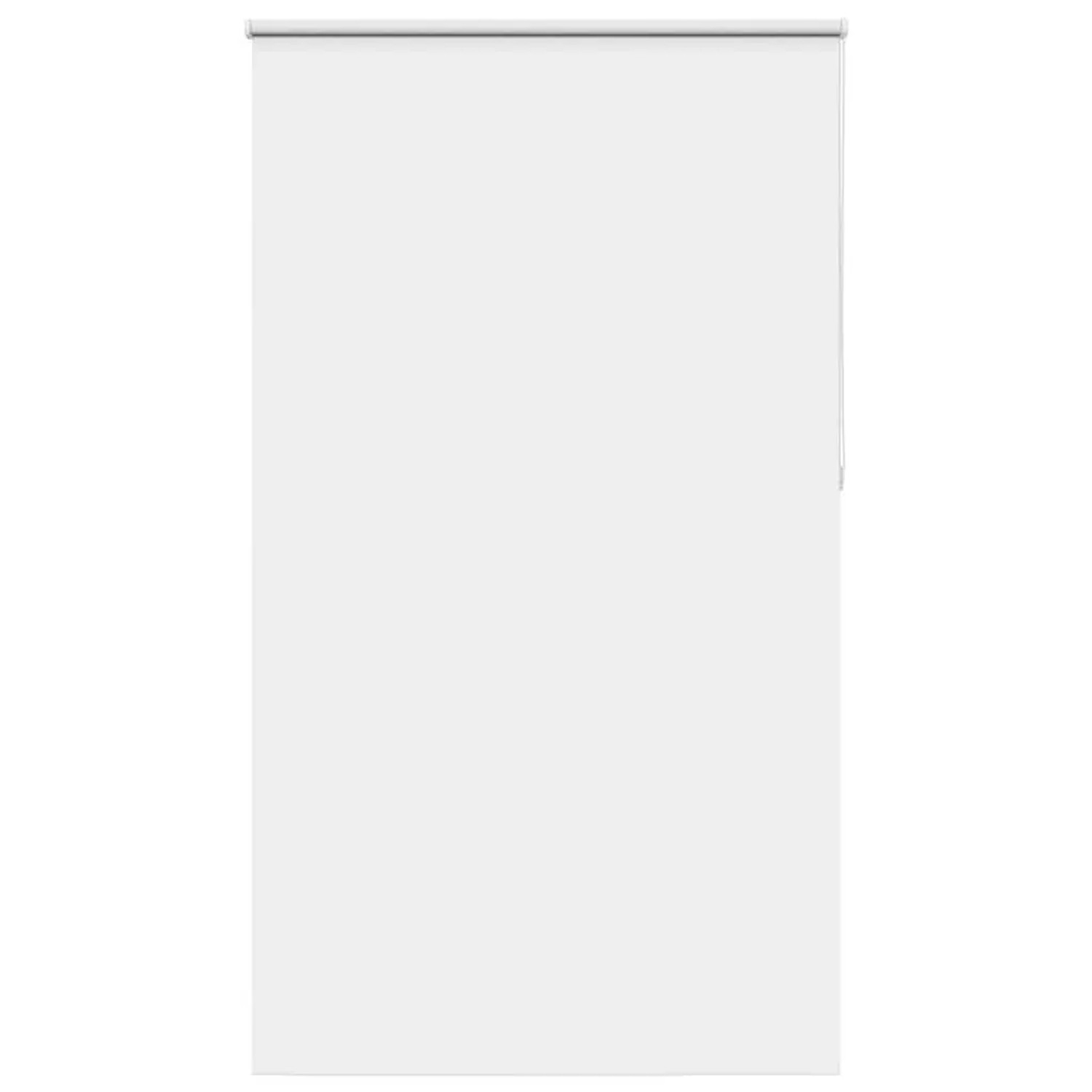 vidaXL Verdunkelungsrollo Weiß 125x210 cm Stoffbreite 121,6 cm 4011965